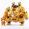 Super Mecha Champions Super Mecha Champions Alpha Caramello Giallo Action Figure Altoparlante