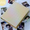 Laser Farbe A4 Fotokarten-Ordner D-Ring Groß 9-Fächer Sammelbuch 3-Zoll Fotoalbum PU-Leder Foto-Halter Koreanisch Kpop