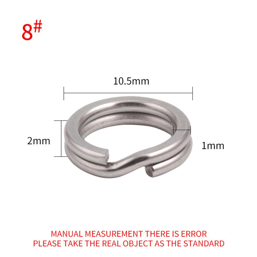 Portable Fishing Connector Split Ring Split Ring Accessories