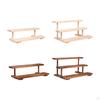 Wood Display Riser Jewelry Rack Fashion Creative Tabletop Collectibles Stand Showcase