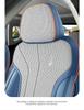 All-Season Breathable Linen/Hemp Seat Covers for Geely Galaxy E5 - Full Coverage