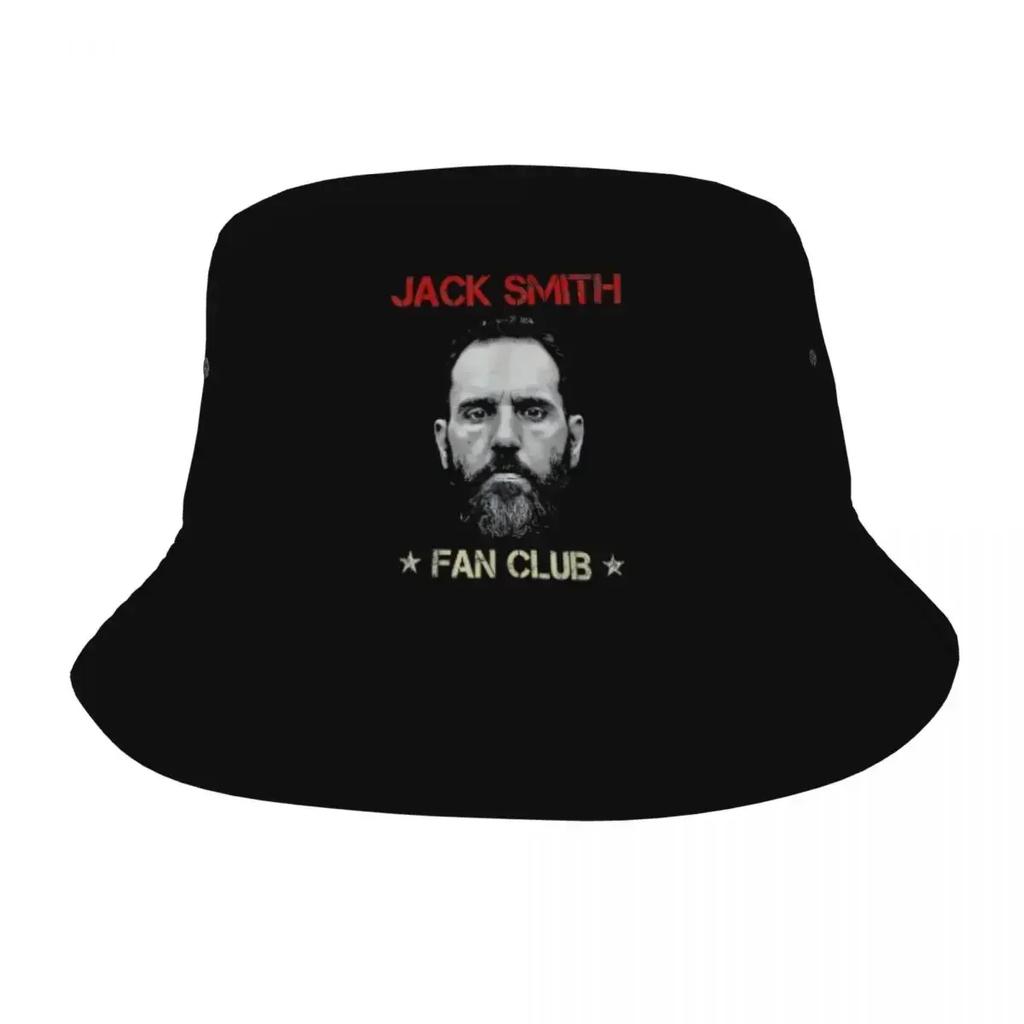 Jack Smith Fan Club Bucket Hat for Unisex Beach Bob Hat Fashion UV Protection for Camping Session Hats