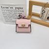 Niche Design Bag, New Lychee Pattern Handbag, High-end Texture Small Square Bag, Versatile Pendant.