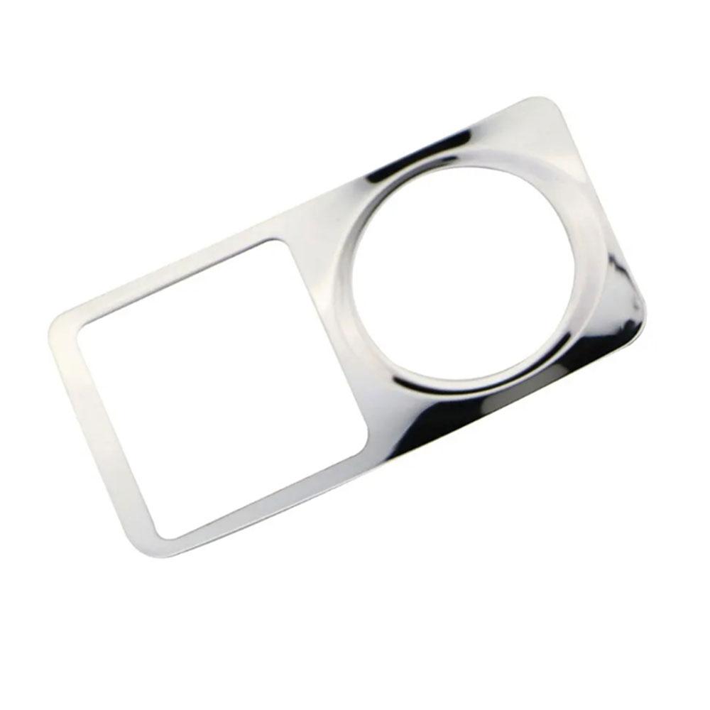 Car Center Console Cigarette Lighter Panel Cover for Ford Focus 3 MK3 2013 - 2018 Sticker Trim Stainless Steel Accessories