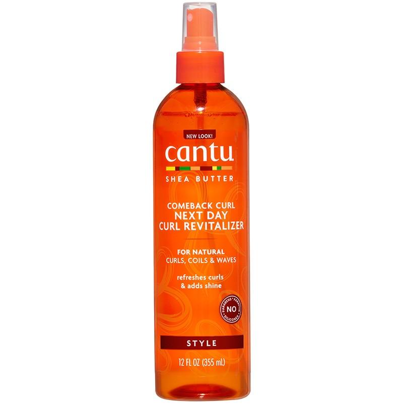 Next Day Curl Revitalizing Hair Spray 355 ml, Curl Refresher, Moisturizing Hold, Frizz Control, Curly Hair Care