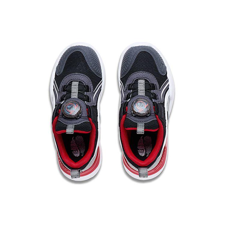 Li Ning Kids Sports Lifestyle Series Shield 2023 Comfortable Versatile Breeze Shock Absorption Rebound Casual Shoes Kids Casual Shoes YKNT044-5
