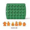 Reusable DIY Cake Decorating Mold Non-Stick Surface Christmas Chocolate Mold  For Christmas Party
