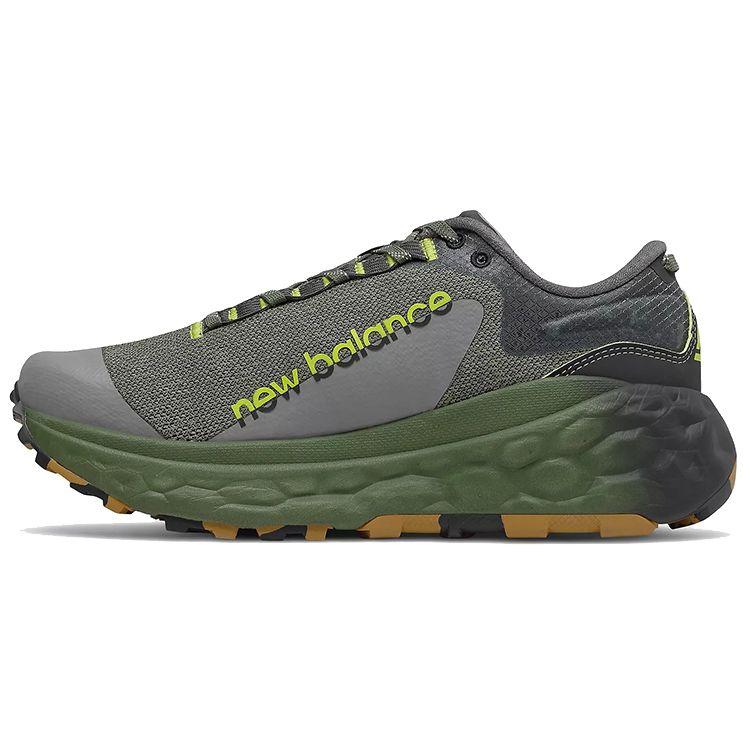 New Balance Men Fresh Foam X More Trail V2 Norway Spruce Sulpher Yellow MTMORLY2 40