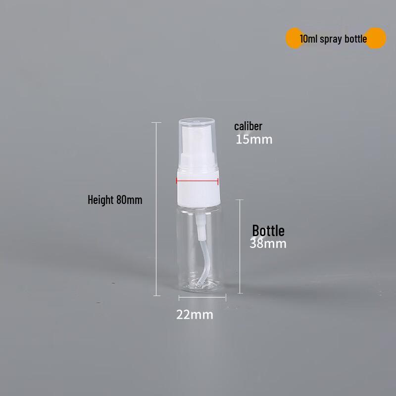 OIMG Transparent Plastic Spray Bottle