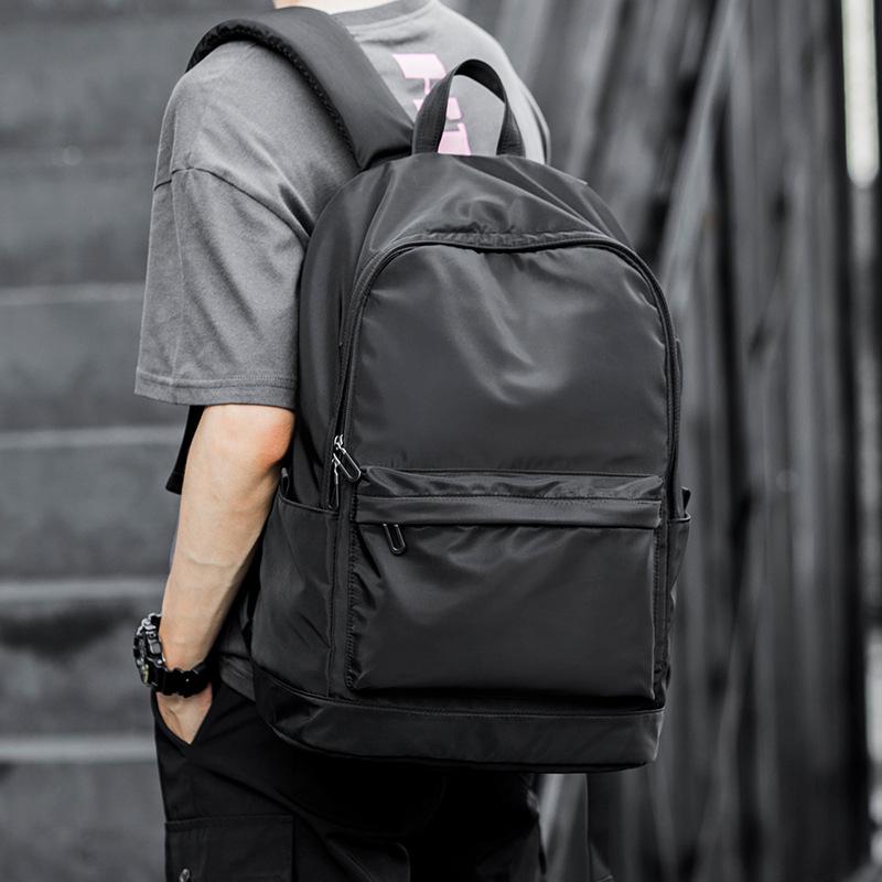 Men's Trendy Travel Backpack and Student Schoolbag