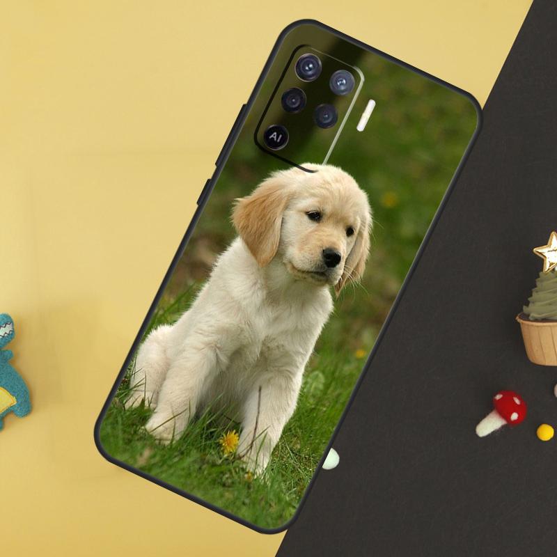 Golden Retriever Dog Case For Oppo A58 A78 A98 A18 A38 A74 A94 A54 A15 A17 A57 A6 A5 Pro A16 A76 A96 A40 A60 A80