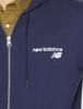 New Balance Sweatshirt Hoodie Core Fleece Full Zip Jacket Pigment M (MJ03907) Men's (PGM)