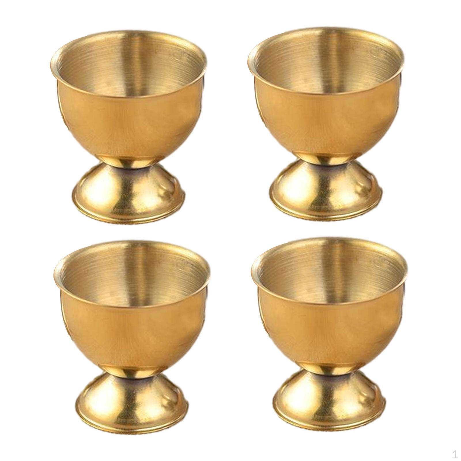 4 шт держатель для яиц из нержавеющей стали столовая посуда кухонный инвентарь дисплей стенд мягкий вареные золотой 990₽