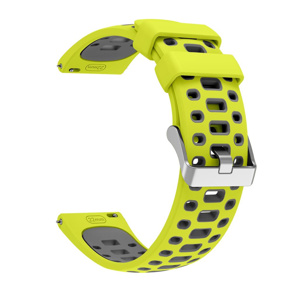 Cinturino per Orologio in Silicone Bicolore da 22MM per Huawei GT Runner 2 Gt6/Gt5 46mm Cinturino per Orologio Sportivo da Esterno per Huawei GT Runner 2