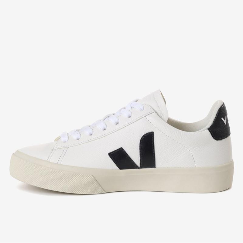 Veja Unisex Campo Casual White Leather Sneakers Svju243cp05