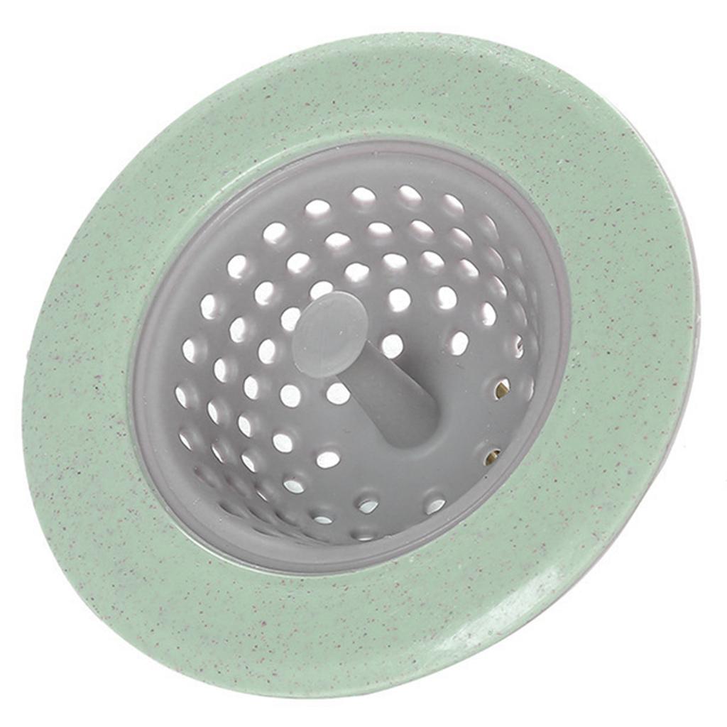 11cm Sink Filter Anti-blocking Silicone +wheat Straw