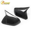 Carbon Fiber Rearview Mirror Cover with Lights for Ford Mustang 15 US Spec