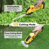 Home Lithium Handheld Mini Electric Hedge Trimmer Lawn Mower Hedge Clippers Pruning Shears Tools