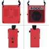 5W Mini Guitar Amplifier Amp Speaker with 3.5mm & 6.35mm Inputs 1 4 Inch Output Supports Volume Tone Adjustment