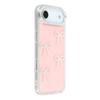 For iPhone Air Case Rhinestone Edge Butterfly Bow Decor TPU+PC IMD Phone Cover