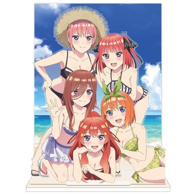 The Quintessential Quintuplets" Acrylic Diorama E [Swimsuit Ver.]