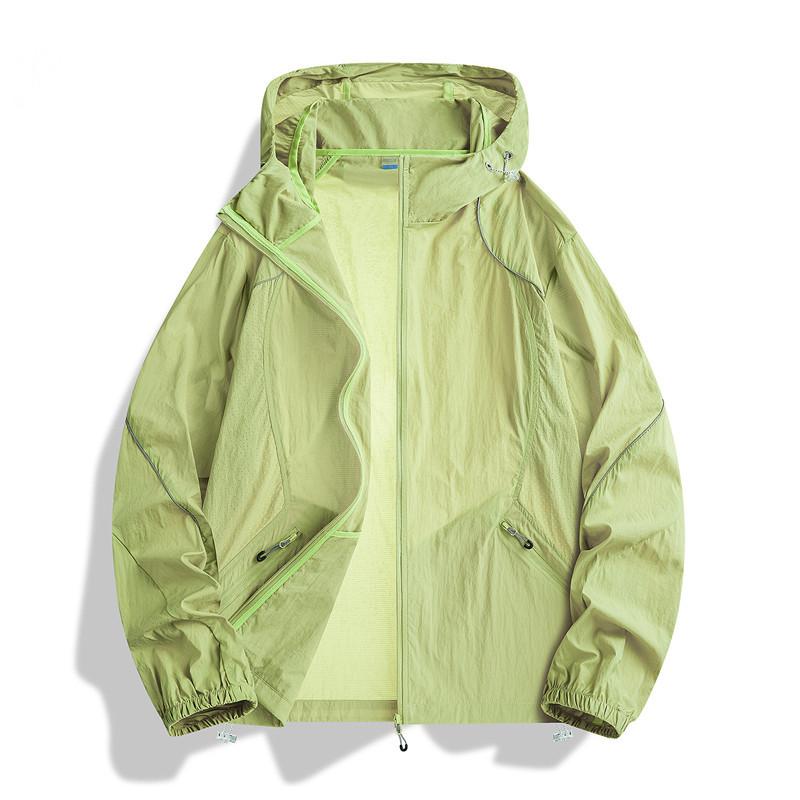 1011 Summer New Women's Sun-Protection Shirt, Large Brim UV Protection Lightweight Breathable Fishing Sun Protection Men's Outerwear
