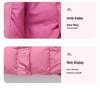 Girls' Winter 2025 Mid-Length Down Jacket - Fashionable Thickened White Duck Down Coat for Baby Girls