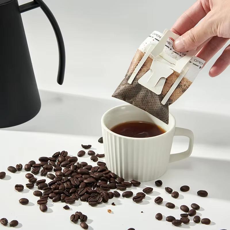 1/2/3er-Pack 1 Packung/50 Stück Kaffeefilterpapierbeutel Einweg-Tropfkaffeebeutel Tragbar Für Camping Zuhause Büro Espresso Kaffee Werkzeuge