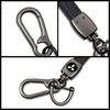 Leather Car Logo Key Chain Keyring Auto Interiors Accessories For Mitsubishi Xforce L200 Eclipse Cross Outlander Pajero Xpander