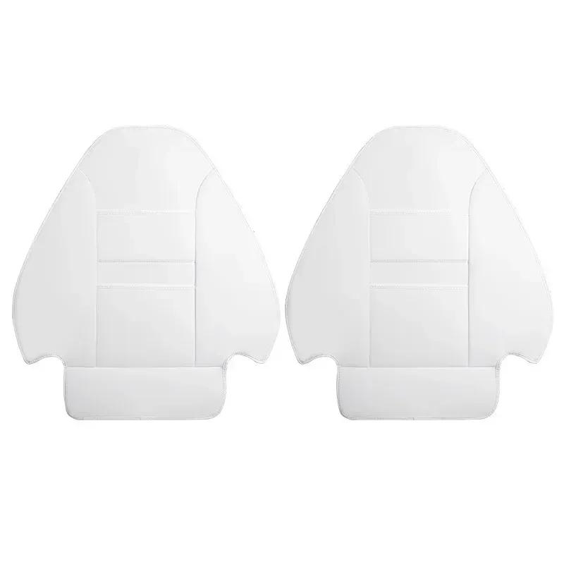 For Tesla Model 3 Highland Model Y Juniper 2025 Seat Kick Pad Leather Back Anti Kick Protector Cover Seat Back Pads Accessories