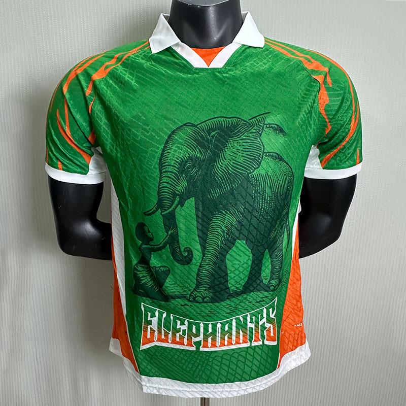 Ivory Coast Special Edition World Cup 26-Player Green Short-Sleeve Football Jersey