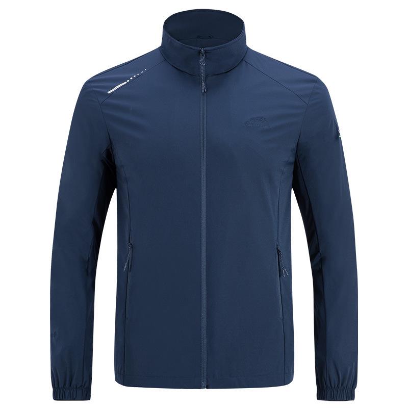 Couples' Plus Size Windbreaker: Lightweight Spring/Fall Outdoor Shell with Sun Protection & Waterproof Features