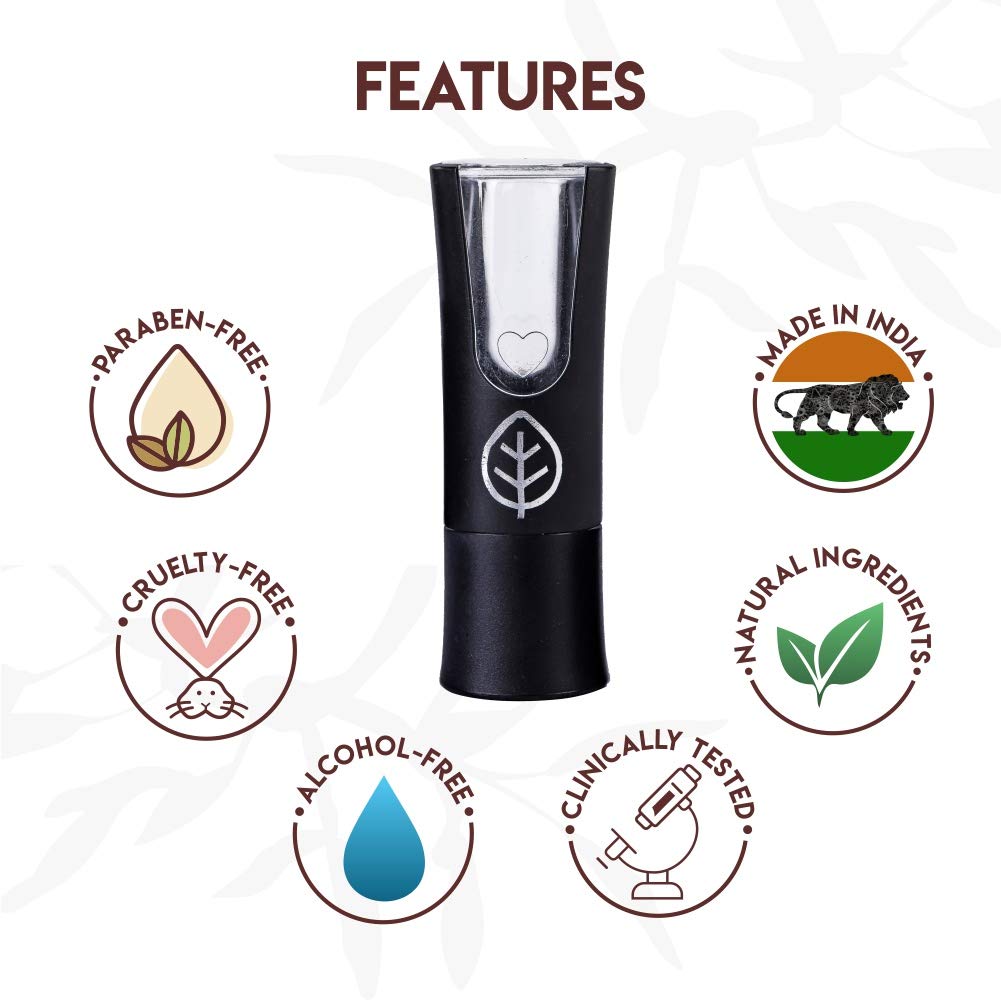 Jovees Kräuter Kajal Intensives Tiefschwarz 3g Wischfest Wasserdicht Mattes Finish Langanhaltendes Augen Make-up