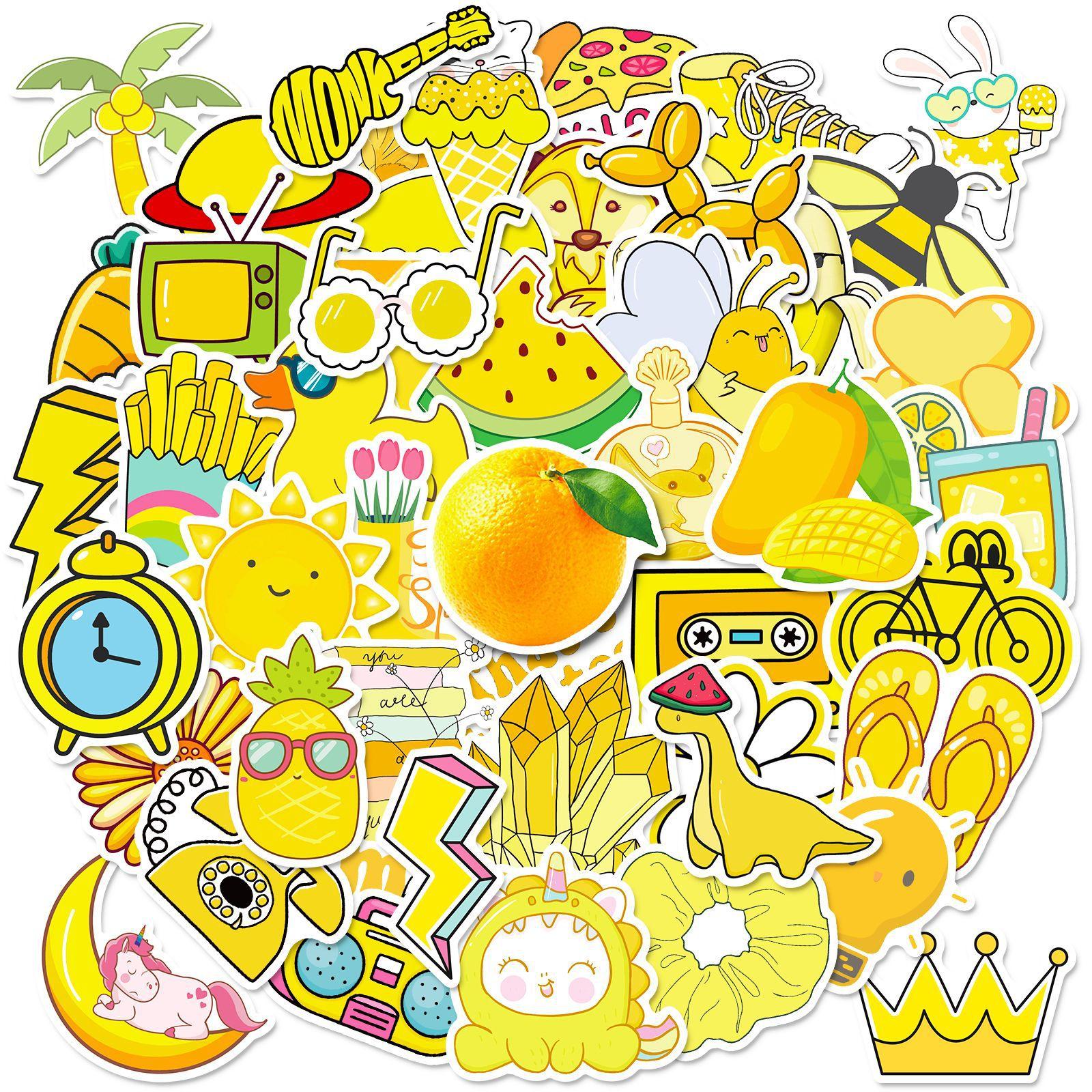 

50 шт. новые наклейки, милые наклейки для ноутбука, наклейки для мобильных телефонов