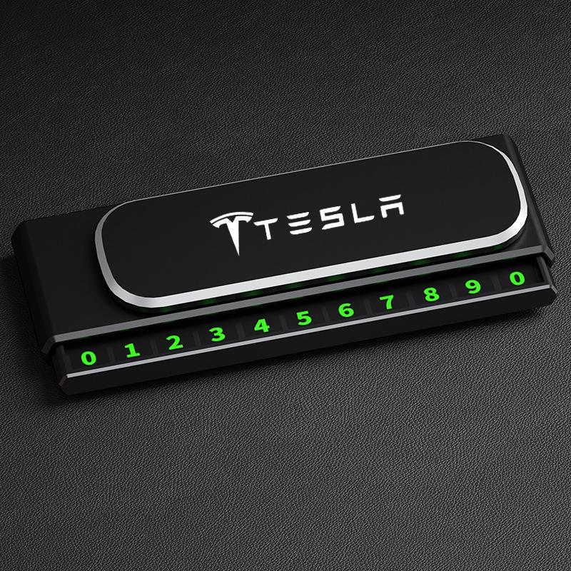 Magnetic Temporary Car Parking Sign with Luminous Hidden Contact Plate