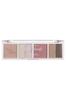 FORENCOS Soft Mood Eye Eyeshadow Palette with 6 Colors Nut [Official Japan] Palette, Glitter, (03 Latte)