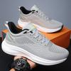 Large Size Men's Shoes New Summer Versatile Casual Sports Shoes Non-slip, Breathable and Wear-resistant Fly-woven Running Shoes