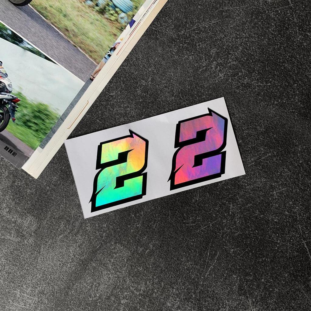 Weiße reflektierende JDM Autoaufkleber wasserdicht DIY dekorative Abdeckung für Motorrad