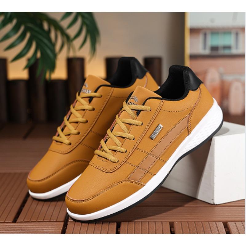 Brown Men Shoes Big 48 Sneakers Trend Casual Breathable Leisure Male Sneakers Non Slip Footwear Vulcanized Walking Shoes