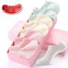 Langsha Women's Cotton Mesh Boat Socks (6 Pairs)