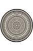 Rovigo Home Washable Round Printed Carpet RHM7004