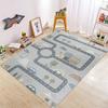 Cute Cartoon Animal  Rug Series Playful Bird  Air Balloon Dinosaur Pattern Floor  For  Room