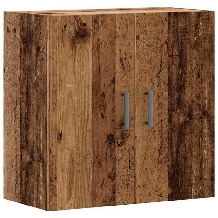 VidaXL Armoire murale vieux bois 60x31x60 cm bois d'ingénierie, armoire, armoire suspendue, armoire latérale, armoire de 857304