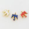 Pack of 10 Elegant Doves Brooch Pin Small Doves Brooch Stylish Clothing Pin Fashion Clothing Accessory for Man and Women
