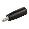 Male Threaded Stem Milling Machine Handle Revolving Handwheel Handle