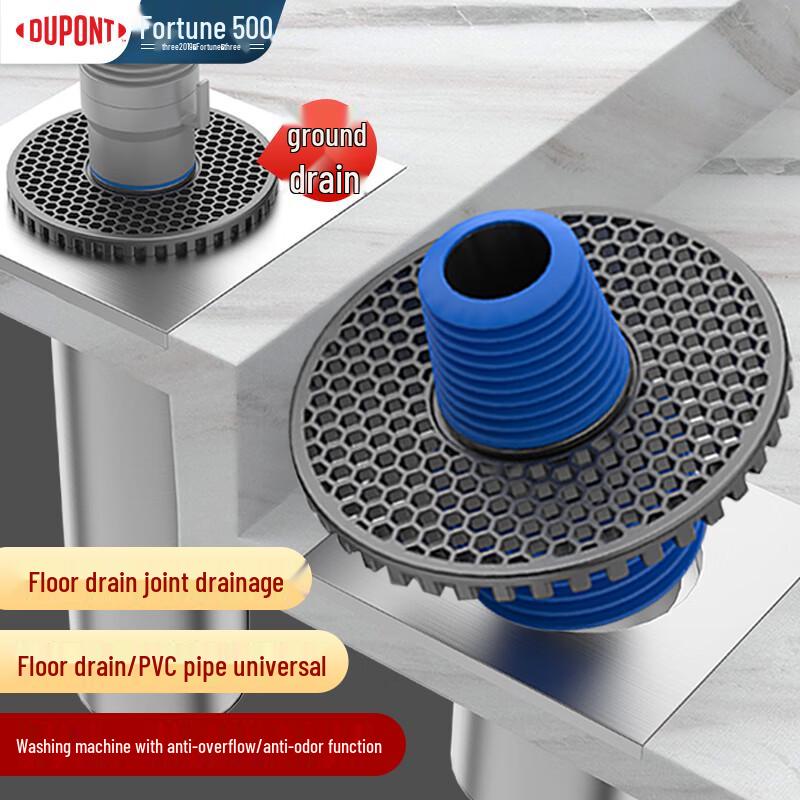 Du Pont Washing Machine Floor Drain Three-Way Connector