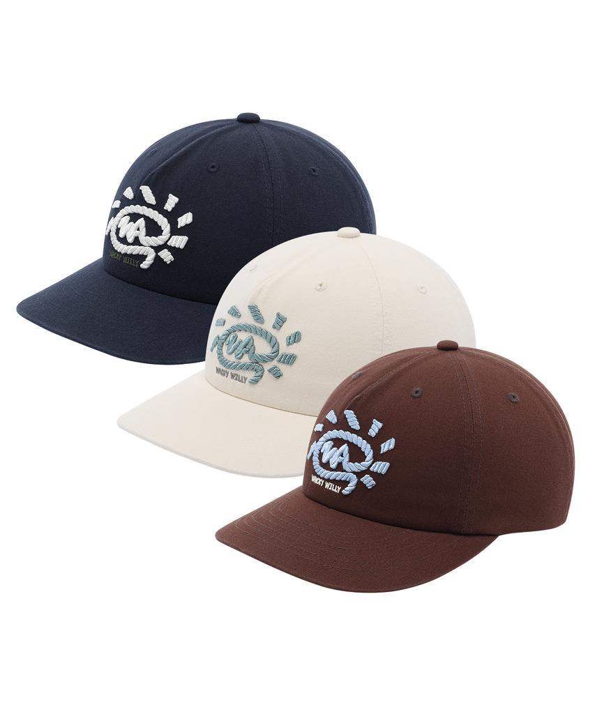WACKY WILLY Rope Embroidery Trucker Cap (3 Colors)