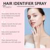 Hair Identifier Spray pro holení obličeje Skin Body All-natural rostlinné extrakty Hydratační obličejové holení Sprej pro péči o vlasy s žiletkami na obočí Jemné