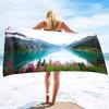 Oversized Beach Towel Grassland Extra Large Soft Pool Swim Travel Towels Blanket for Adult Women Men Camping Chair Cover Gift