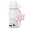 Sakura Panda 2024 Insulated Water Bottle with Lid - Large Capacity for School, Mini Cup for Girls